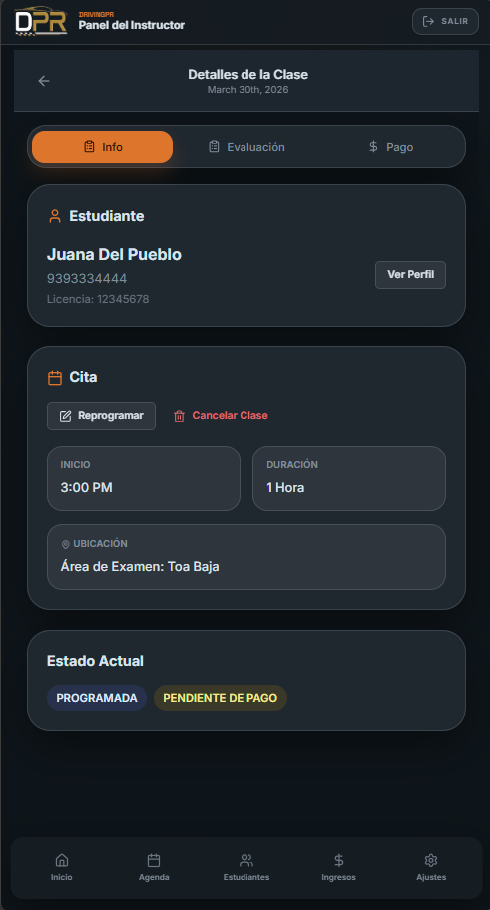 Detalle de la Cita